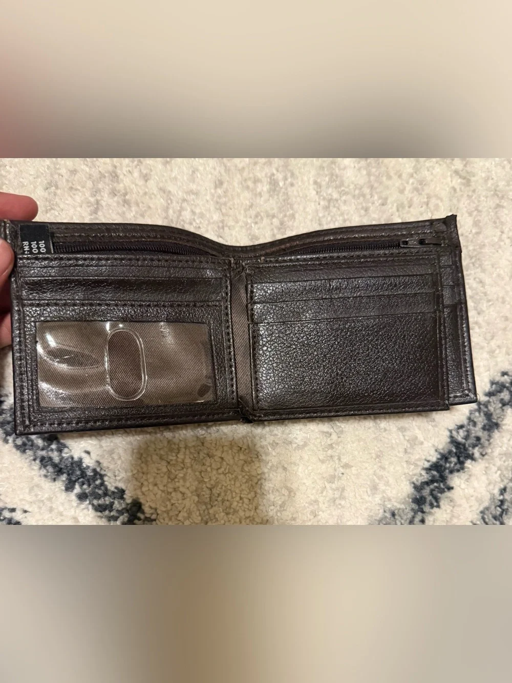 Men's Brown Leather Wallet